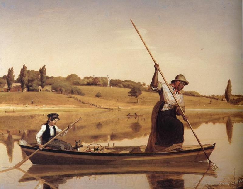 William Sidney Mount Eel Spearing at Setauket